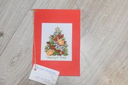 zdjęcia kartek świątecznych przygotowanych przez mieszkańców gminy Obrowo
