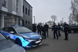 Gmina Obrowo wsparła finansowo zakup pojazdu dla policji w Dobrzejewicach