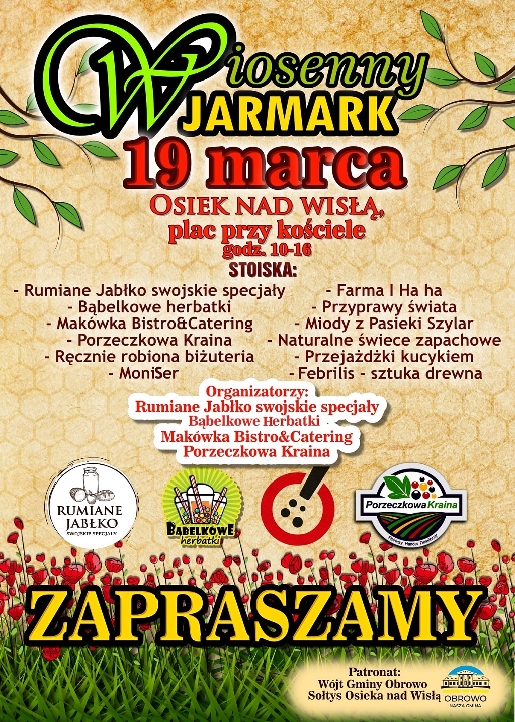 Jarmark Osiek nad Wisłą - plakat