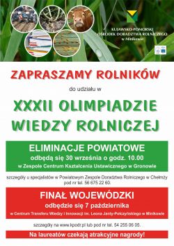 Olimpiada_Wiedzy_Rol_ 2022_plakat