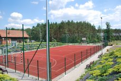 Boisko wielofunkcyjne wraz z oświetleniem w miejscowości Silno