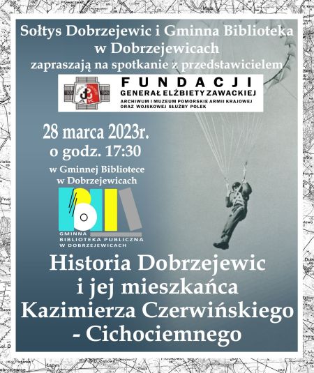 Plakat - historia Dobrzejewic i jej mieszkańca