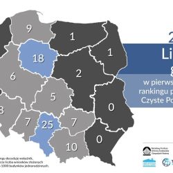 Mapka czyste powietrze