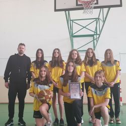 Igrzyska Sportowe Szkół Gminy Obrowo w piłce koszykowej