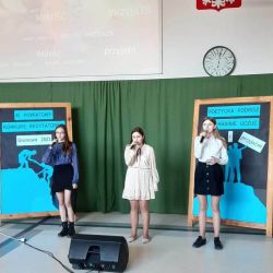 XI Powiatowego Konkursu Recytatorskiego „Poetycka podróż po krainie  uczuć – miłości i przyjaźni”