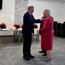 Wręczenie medali "Za Długoletnie Pożycie Małżeńskie"