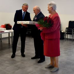 Wręczenie medali "Za Długoletnie Pożycie Małżeńskie"