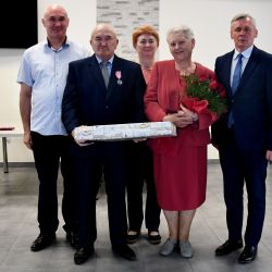 Wręczenie medali "Za Długoletnie Pożycie Małżeńskie"