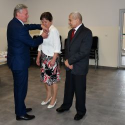 Wręczenie medali "Za Długoletnie Pożycie Małżeńskie"