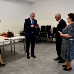 Wręczenie medali "Za Długoletnie Pożycie Małżeńskie"
