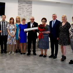 Wręczenie medali "Za Długoletnie Pożycie Małżeńskie"