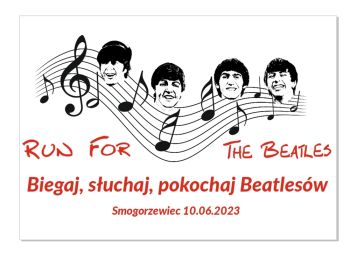 Zabawa biegowa w rytmie muzyki Beatlesów