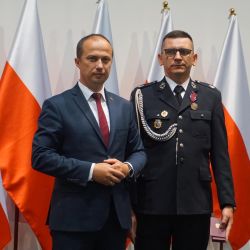 dh. Tomasz Wieczyński z OSP KSRG Osiek nad Wisłą