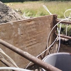 Budowa sieci kanalizacji sanitarnej wraz z przyłączeniami w miejscowości Silno