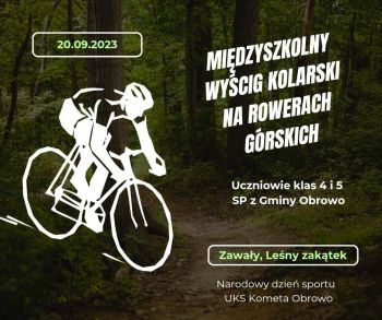 Międzyszkolny wyścig kolarski na rowerach górskich