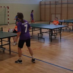 Gminny drużynowy tenis stołowy dziewcząt