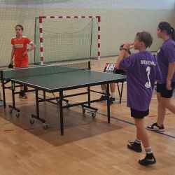 Gminny drużynowy tenis stołowy dziewcząt