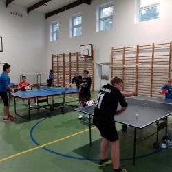 Gminny drużynowy tenis stołowy chłopców