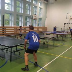 Gminny drużynowy tenis stołowy chłopców