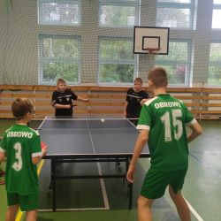 Gminny drużynowy tenis stołowy chłopców