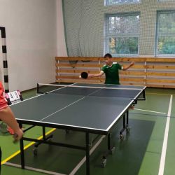 Gminny drużynowy tenis stołowy chłopców