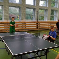 Gminny drużynowy tenis stołowy chłopców