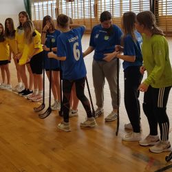 Gminny unihokej dziewcząt klas VII -VIII