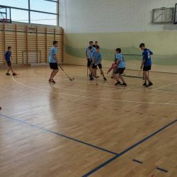 Unihokej chłopców klas VII-VIII szkół podstawowych gminy Obrowo