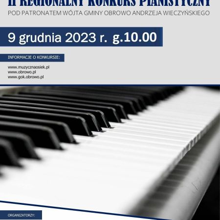 II Regionalny Konkurs Pianistyczny