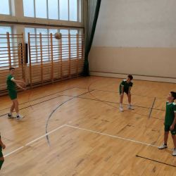 Gminna mini siatkówka chłopców klas 6 i młodszych.