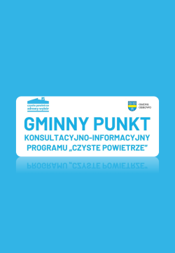 Gminny Punkt Konsultacyjno- Informacyjny "Czyste powietrze "