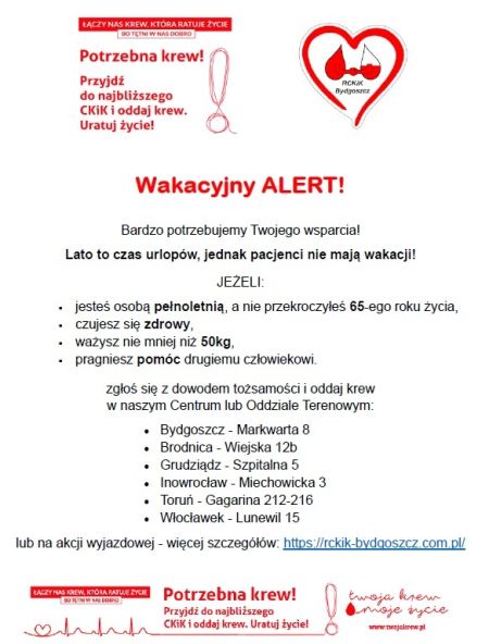 Zbiórka krwi