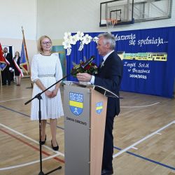 Otwarcie rozbudowanej szkoły w Brzozówce