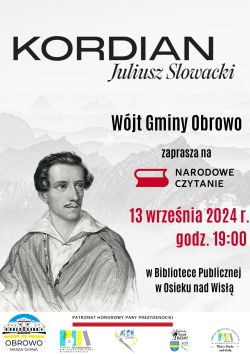 Plakat Narodowe Czytanie
