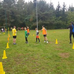 Sztafetowe biegi przełajowe dziewcząt i chłopców klas 5-6 i 7-8