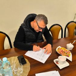 Podpisanie umów na realizację zadań sportowych