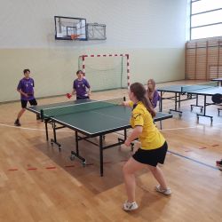 Gminny drużynowy tenis stołowy dziewcząt i chłopców