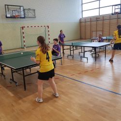 Gminny drużynowy tenis stołowy dziewcząt i chłopców