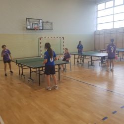 Gminny drużynowy tenis stołowy dziewcząt i chłopców