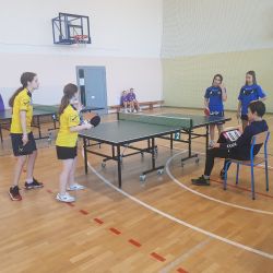Gminny drużynowy tenis stołowy dziewcząt i chłopców