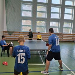 Gminny drużynowy tenis stołowy dziewcząt i chłopców