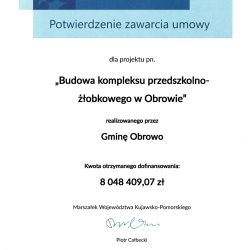 Środki na kolejne projekty