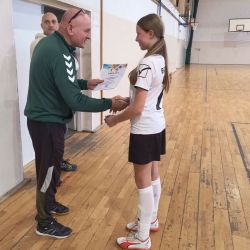 Halowa piłka nożna klas 7-8 szkół podstawowych gminy Obrowo