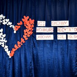 VII Gminny Konkurs Recytatorski „Kocham Cię, Polsko"