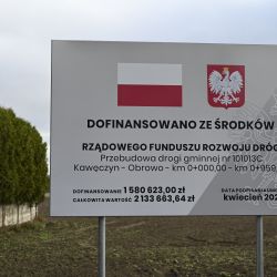 Nowa droga w Kawęczynie gotowa