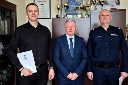 Podziękowanie dla Komendanta