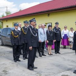 Uroczyste przekazanie wozu strażackiego