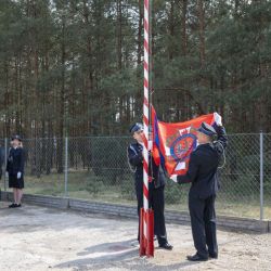 Uroczyste przekazanie wozu strażackiego