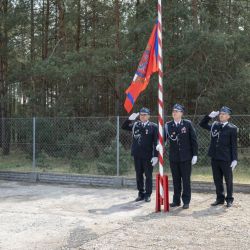 Uroczyste przekazanie wozu strażackiego