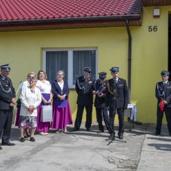 Uroczyste przekazanie wozu strażackiego